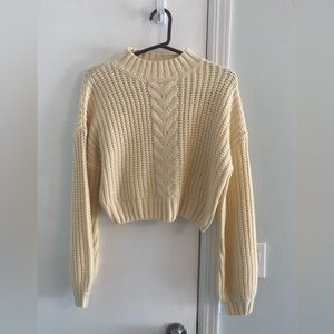 Princess Polly cropped sweater.